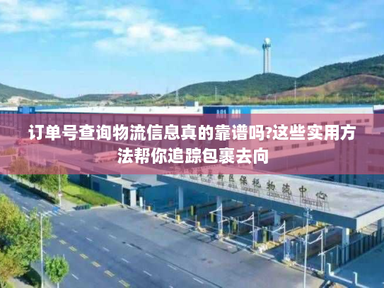 订单号查询物流信息真的靠谱吗?这些实用方法帮你追踪包裹去向