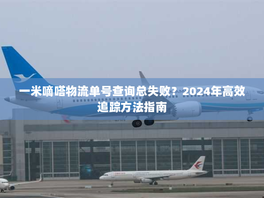 一米嘀嗒物流单号查询总失败？2024年高效追踪方法指南