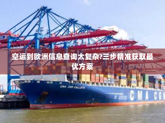 空运到欧洲信息查询太复杂?三步精准获取最优方案