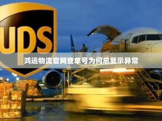 鸿远物流官网查单号为何总显示异常 鸿远物流官网查单号为何总显示异常