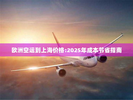 欧洲空运到上海价格:2025年成本节省指南 欧洲空运到上海价格:2025年成本节省指南