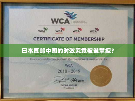 日本直邮中国的时效究竟被谁掌控? 日本直邮中国的时效究竟被谁掌控?