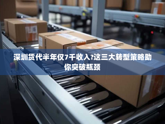 深圳货代半年仅7千收入?这三大转型策略助你突破瓶颈 深圳货代半年仅7千收入?这三大转型策略助你突破瓶颈