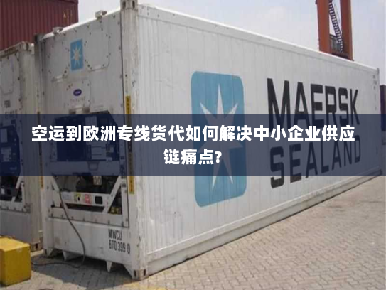 空运到欧洲专线货代如何解决中小企业供应链痛点? 空运到欧洲专线货代如何解决中小企业供应链痛点?