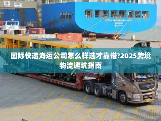 国际快递海运公司怎么样选才靠谱?2025跨境物流避坑指南 国际快递海运公司怎么样选才靠谱?2025跨境物流避坑指南