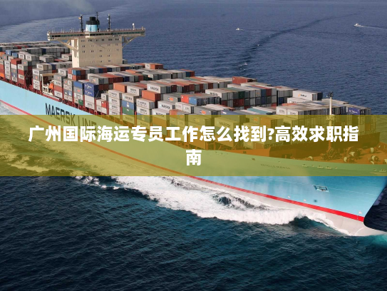 广州国际海运专员工作怎么找到?高效求职指南