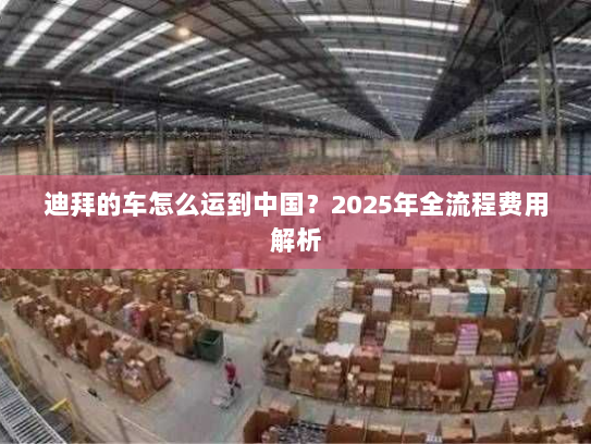 迪拜的车怎么运到中国？2025年全流程费用解析