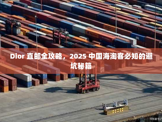 Dior 直邮全攻略,2025 中国海淘客必知的避坑秘籍 Dior 直邮全攻略,2025 中国海淘客必知的避坑秘籍