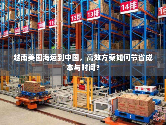 越南美国海运到中国,高效方案如何节省成本与时间? 越南美国海运到中国,高效方案如何节省成本与时间?