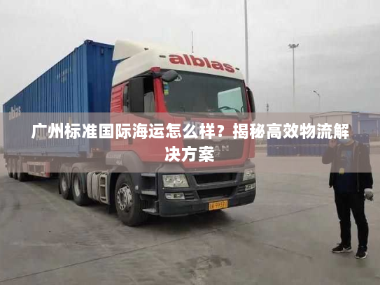 广州标准国际海运怎么样?揭秘高效物流解决方案 广州标准国际海运怎么样?揭秘高效物流解决方案