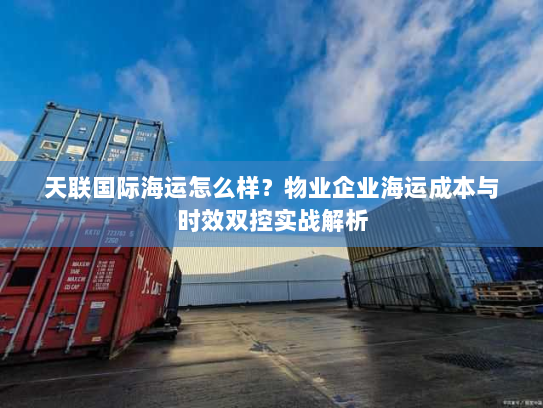 天联国际海运怎么样？物业企业海运成本与时效双控实战解析