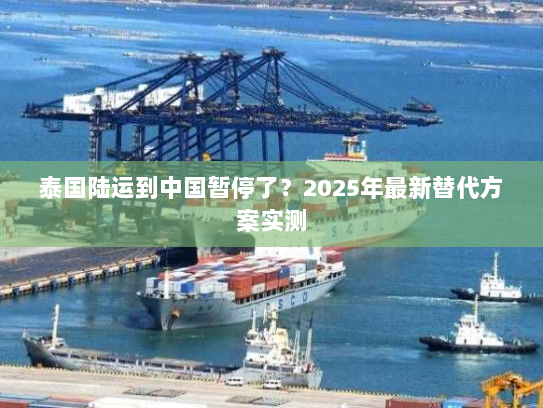 泰国陆运到中国暂停了?2025年最新替代方案实测 泰国陆运到中国暂停了?2025年最新替代方案实测