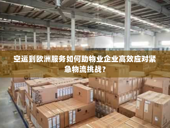 空运到欧洲服务如何助物业企业高效应对紧急物流挑战? 空运到欧洲服务如何助物业企业高效应对紧急物流挑战?