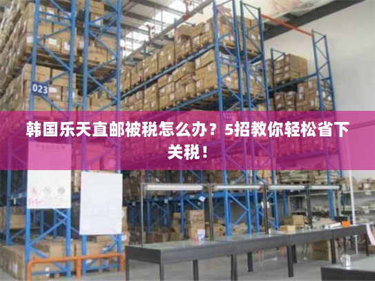 韩国乐天直邮被税怎么办?5招教你轻松省下关税! 韩国乐天直邮被税怎么办?5招教你轻松省下关税!