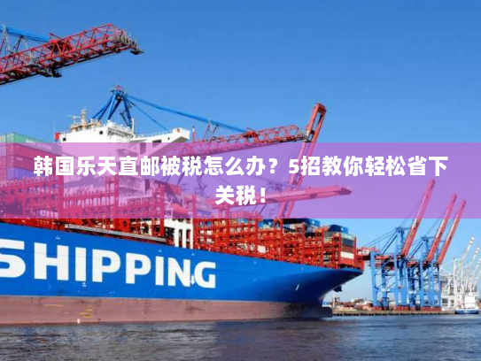 韩国乐天直邮被税怎么办?5招教你轻松省下关税! 韩国乐天直邮被税怎么办?5招教你轻松省下关税!