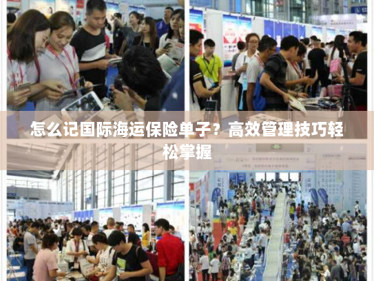 怎么记国际海运保险单子？高效管理技巧轻松掌握