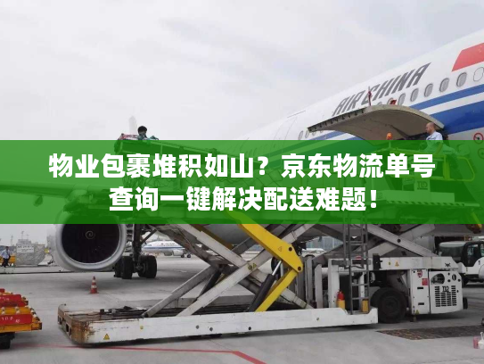 物业包裹堆积如山？京东物流单号查询一键解决配送难题！