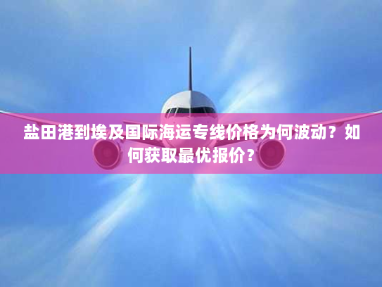 盐田港到埃及国际海运专线价格为何波动?如何获取最优报价? 盐田港到埃及国际海运专线价格为何波动?如何获取最优报价?