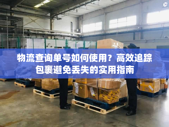 物流查询单号如何使用？高效追踪包裹避免丢失的实用指南