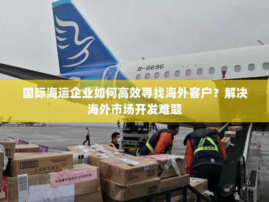 国际海运企业如何高效寻找海外客户？解决海外市场开发难题