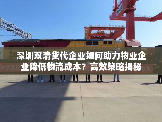 深圳双清货代企业如何助力物业企业降低物流成本？高效策略揭秘