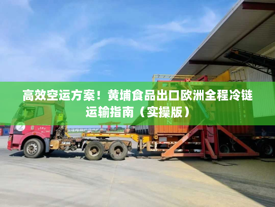 高效空运方案!黄埔食品出口欧洲全程冷链运输指南(实操版) 高效空运方案!黄埔食品出口欧洲全程冷链运输指南(实操版)