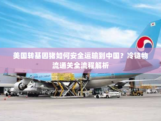 美国转基因猪如何安全运输到中国?冷链物流通关全流程解析 美国转基因猪如何安全运输到中国?冷链物流通关全流程解析