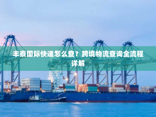 丰泰国际快递怎么查?跨境物流查询全流程详解 丰泰国际快递怎么查?跨境物流查询全流程详解