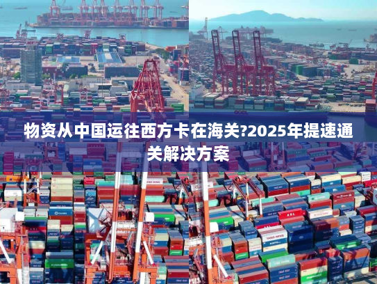物资从中国运往西方卡在海关?2025年提速通关解决方案