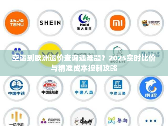 空运到欧洲运价查询遇难题?2025实时比价与精准成本控制攻略 空运到欧洲运价查询遇难题?2025实时比价与精准成本控制攻略