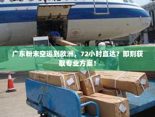 广东粉末空运到欧洲,72小时直达?即刻获取专业方案! 广东粉末空运到欧洲,72小时直达?即刻获取专业方案!