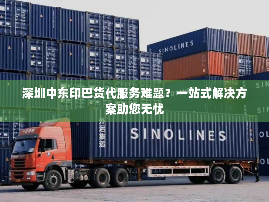 深圳中东印巴货代服务难题?一站式解决方案助您无忧 深圳中东印巴货代服务难题?一站式解决方案助您无忧