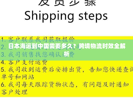 日本海运到中国需要多久?跨境物流时效全解析 日本海运到中国需要多久?跨境物流时效全解析