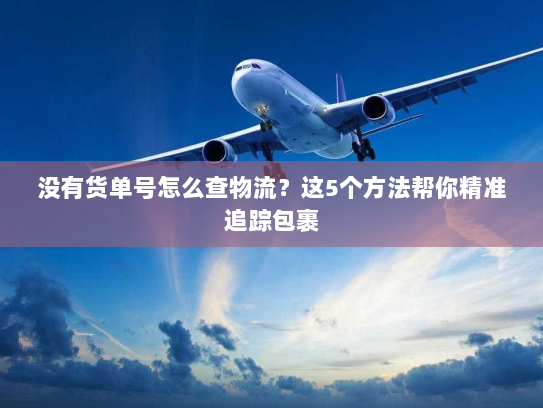没有货单号怎么查物流?这5个方法帮你精准追踪包裹 没有货单号怎么查物流?这5个方法帮你精准追踪包裹