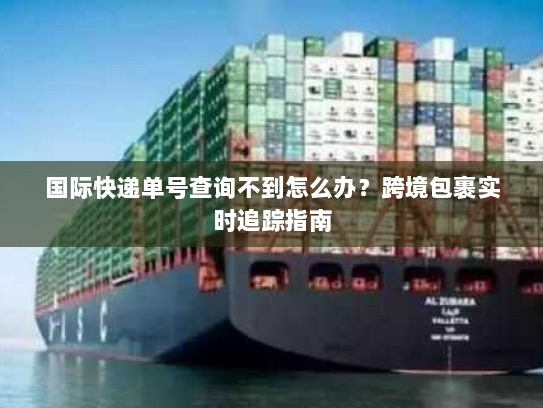 国际快递单号查询不到怎么办?跨境包裹实时追踪指南 国际快递单号查询不到怎么办?跨境包裹实时追踪指南