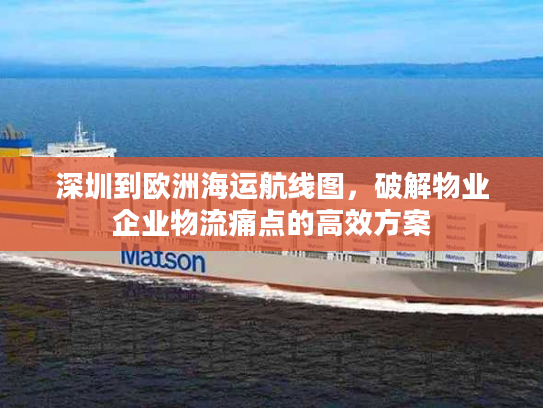 深圳到欧洲海运航线图，破解物业企业物流痛点的高效方案