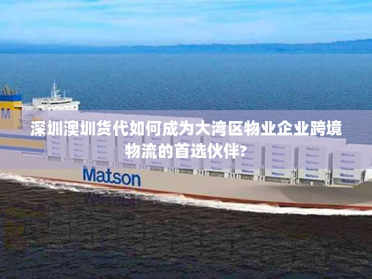 深圳澳圳货代如何成为大湾区物业企业跨境物流的首选伙伴? 深圳澳圳货代如何成为大湾区物业企业跨境物流的首选伙伴?