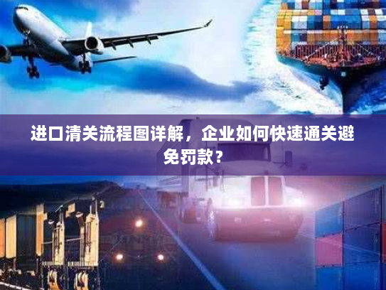进口清关流程图详解，企业如何快速通关避免罚款？