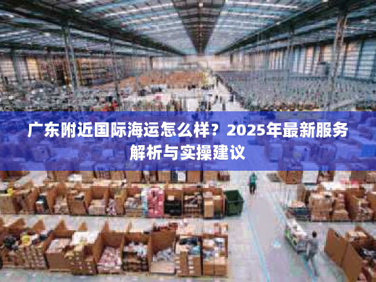 广东附近国际海运怎么样？2025年最新服务解析与实操建议