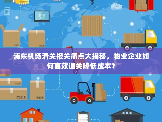 浦东机场清关报关痛点大揭秘,物业企业如何高效通关降低成本? 浦东机场清关报关痛点大揭秘,物业企业如何高效通关降低成本?