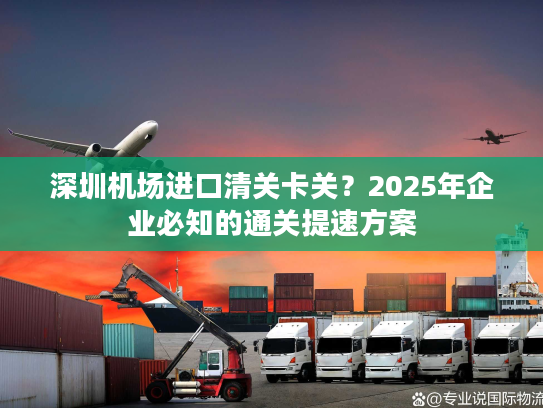 深圳机场进口清关卡关?2025年企业必知的通关提速方案 深圳机场进口清关卡关?2025年企业必知的通关提速方案