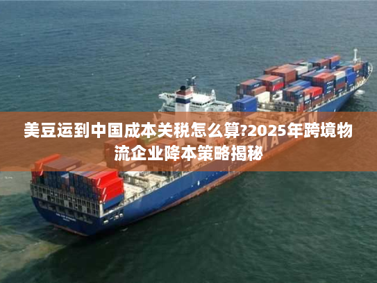 美豆运到中国成本关税怎么算?2025年跨境物流企业降本策略揭秘