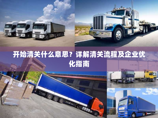 开始清关什么意思?详解清关流程及企业优化指南 开始清关什么意思?详解清关流程及企业优化指南