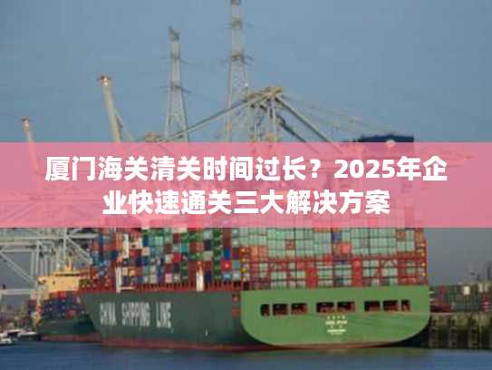 厦门海关清关时间过长？2025年企业快速通关三大解决方案