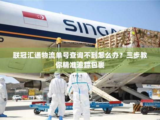 联冠汇通物流单号查询不到怎么办?三步教你精准追踪包裹 联冠汇通物流单号查询不到怎么办?三步教你精准追踪包裹
