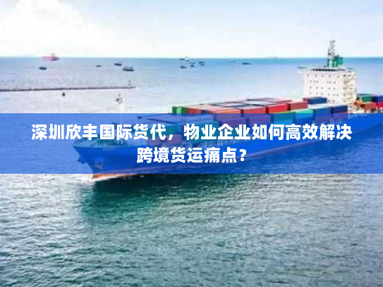 深圳欣丰国际货代，物业企业如何高效解决跨境货运痛点？