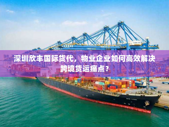 深圳欣丰国际货代,物业企业如何高效解决跨境货运痛点? 深圳欣丰国际货代,物业企业如何高效解决跨境货运痛点?