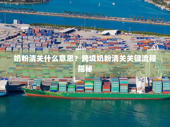 奶粉清关什么意思?跨境奶粉清关关键流程揭秘 奶粉清关什么意思?跨境奶粉清关关键流程揭秘
