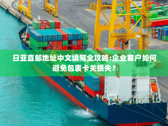 日亚直邮地址中文填写全攻略:企业客户如何避免包裹卡关损失? 日亚直邮地址中文填写全攻略:企业客户如何避免包裹卡关损失?