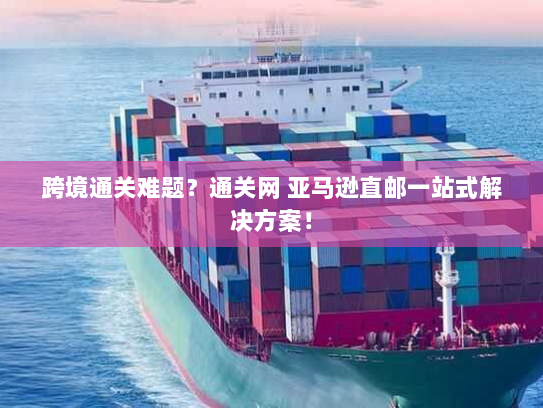 跨境通关难题？通关网 亚马逊直邮一站式解决方案！